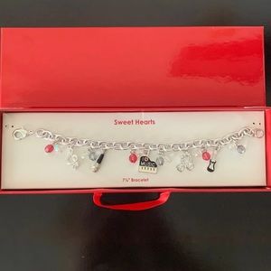Sweet Hearts Music Charm Bracelet